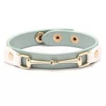 Load image into Gallery viewer, Vegan Leather Horse Bit Bracelet
