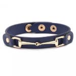 Load image into Gallery viewer, Vegan Leather Horse Bit Bracelet
