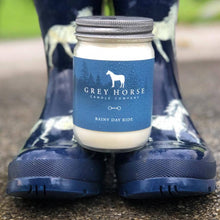 Load image into Gallery viewer, "Rainy Day Ride" from the Grey Horse Candle Company

